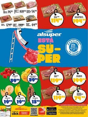 Ofertas de Supermercados en José Mariano Jiménez | Está súper de Alsuper | 29/4/2024 - 29/4/2024