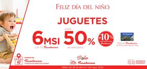Catálogo Sanborns en Ciudad de México | Feliz día del niño - Juguetes | 29/4/2024 - 1/5/2024