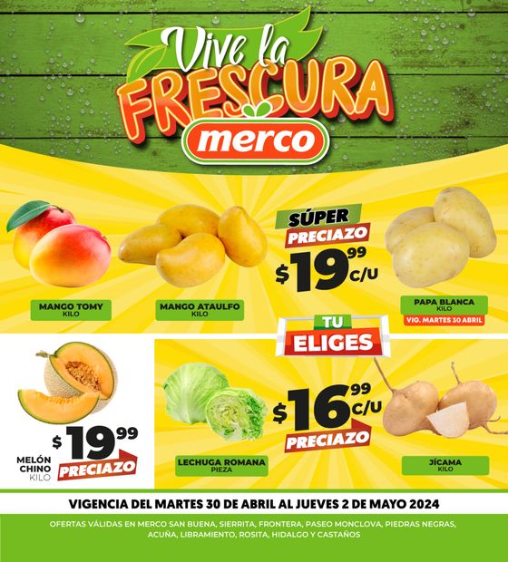 Catálogo Merco | Merco - Vive la frescura | 30/4/2024 - 2/5/2024