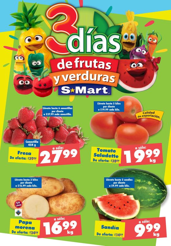 Catálogo S-Mart en Heróica Matamoros | Ofertas S-Mart | 2/5/2024 - 2/5/2024