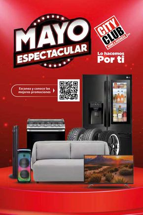 Ofertas de Tiendas Departamentales en Torreón | Mayo Espectacular de City Club | 2/5/2024 - 31/5/2024