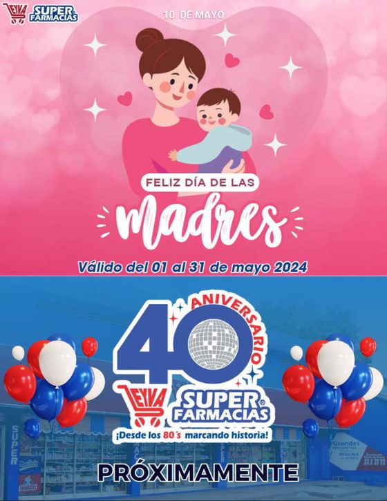 Catálogo Super Farmacias Leyva en Arcelia | Feliz día de las Madres | 2/5/2024 - 31/5/2024