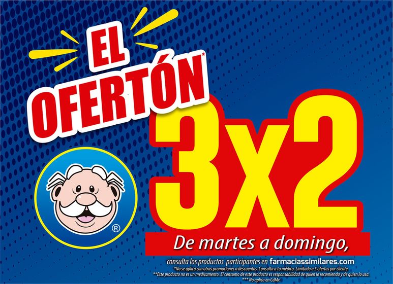 Catálogo Farmacias Similares en Tijuana | El Oferton 3x2 | 3/5/2024 - 31/5/2024