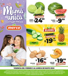 Ofertas de Supermercados en Monterrey | Merco - Tu Eliges de Merco | 3/5/2024 - 6/5/2024