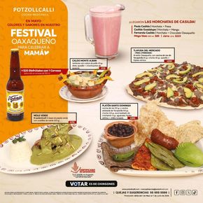 Ofertas de Restaurantes en Los Reyes Acaquilpan | Festival Oaxaqueño de Potzollcalli | 3/5/2024 - 31/5/2024