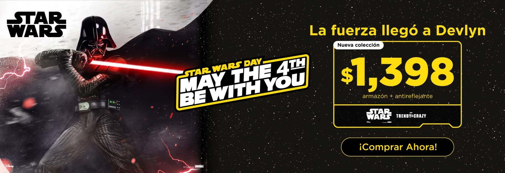 Catálogo Devlyn en Xalapa-Enríquez | May the 4th be with you | 3/5/2024 - 4/5/2024