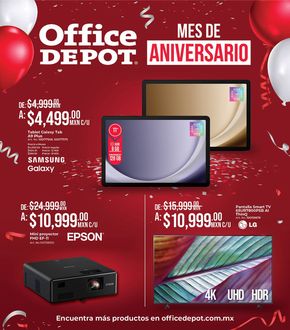 Ofertas de Electrónica en Tlaxcala de Xicohténcatl | Folleto Mes de Aniversario de Office Depot | 3/5/2024 - 31/5/2024