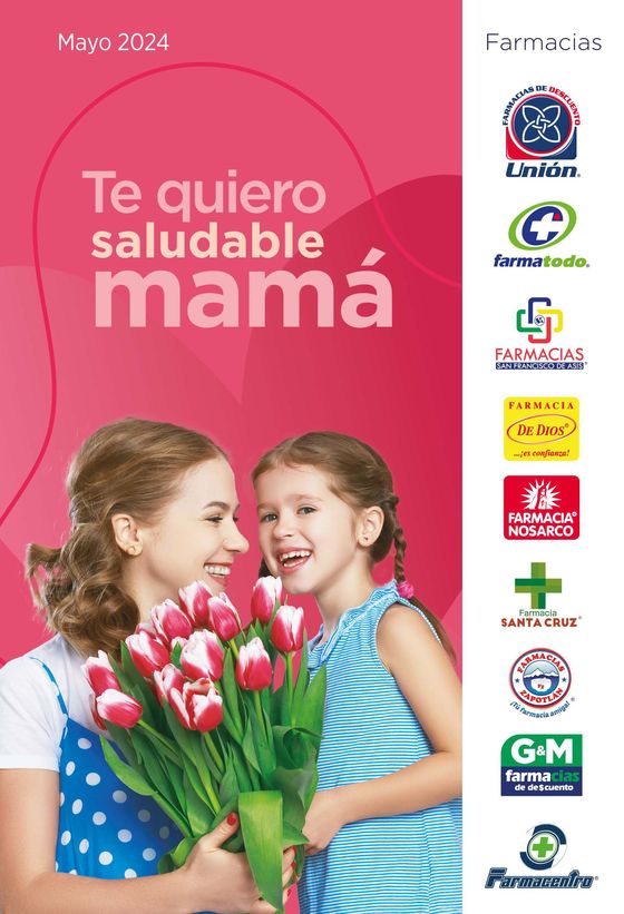 Catálogo Farmacias Unión en Escárcega | Te quiero saludable mamá - Mayo | 3/5/2024 - 31/5/2024