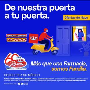 Ofertas de Farmacias y Salud en Benito Juárez (CDMX) | Ofertas de Mayo de Farmacias Roma | 3/5/2024 - 31/5/2024