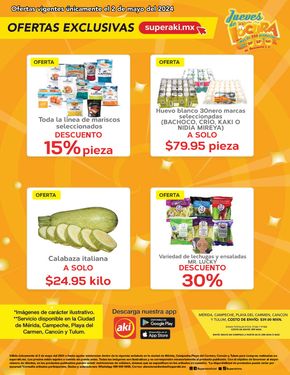 Ofertas de Supermercados en Progreso (Yucatán) | Ofertas exclusivas de Súper Aki | 3/5/2024 - 5/5/2024