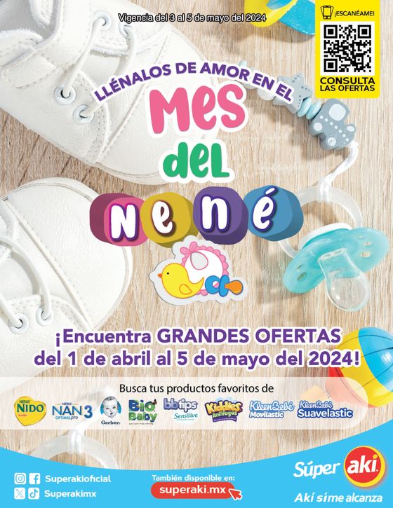 Catálogo Súper Aki en Mérida | Mes del nené | 3/5/2024 - 5/5/2024