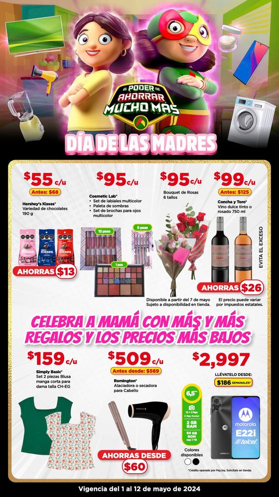 Catálogo Bodega Aurrera en Mazatlán | Día de las madres | 7/5/2024 - 12/5/2024
