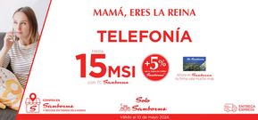 Catálogo Sanborns en Cuernavaca | Mamá, eres la reina - Telefonía | 7/5/2024 - 10/5/2024