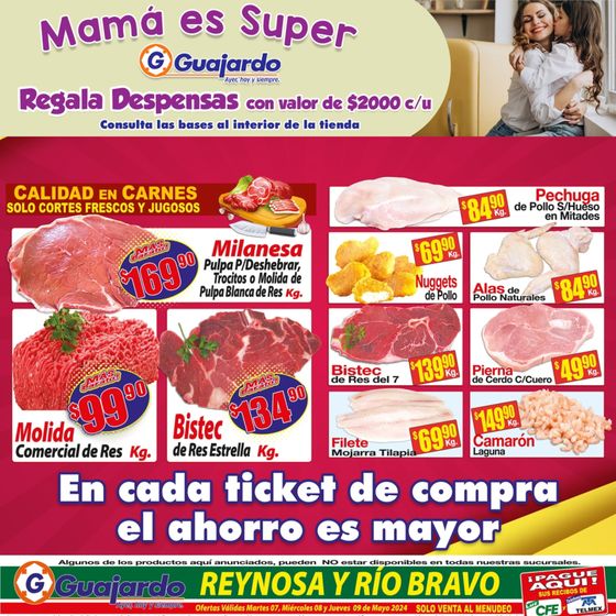 Catálogo Guajardo en Ciudad Río Bravo | Mamá es super | 7/5/2024 - 9/5/2024