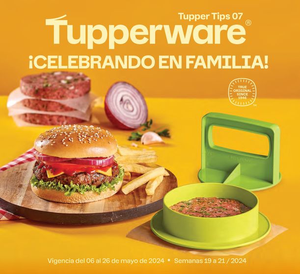 Catálogo Tupperware en Toluca de Lerdo | Tupper Tips 07 | 7/5/2024 - 26/5/2024