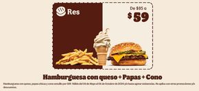 Catálogo Burger King en Minatitlán (Veracruz) | Hamburguesa Combo | 9/5/2024 - 6/10/2024