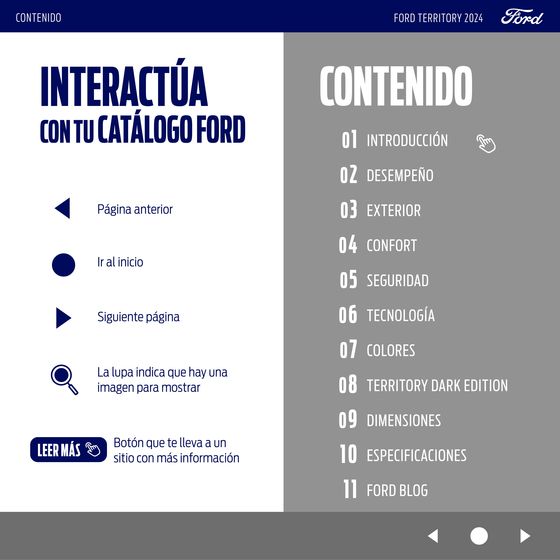 Catálogo Ford en Ciudad de México | Ford - Territory 2024 | 10/5/2024 - 10/5/2025