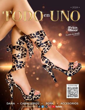 Catálogo Price Shoes en Heróica Puebla de Zaragoza | TODO EN 1 | 2024 | 1E | 13/5/2024 - 30/6/2024