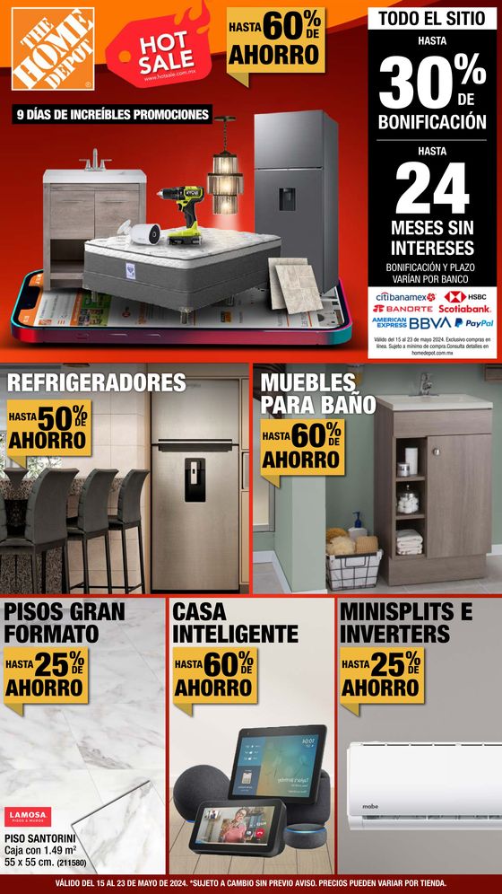 Home Depot en Zapopan Catálogos y Folletos Hot Sale Tiendeo