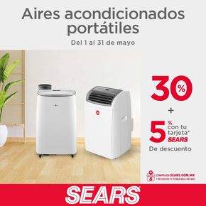 Ofertas de Tiendas Departamentales en Santiago de Querétaro | AC portátiles de Sears | 14/5/2024 - 31/5/2024