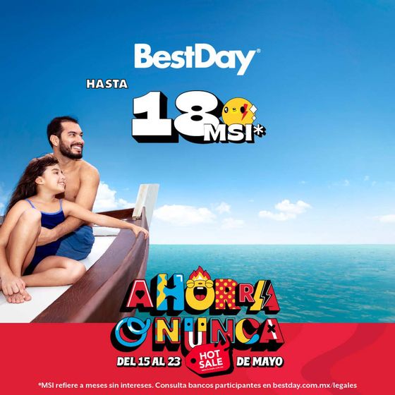 Catálogo Best Day en Boca del Río | Hasta 18 MSI | 15/5/2024 - 23/5/2024