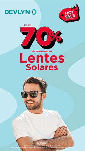 Ofertas de Ópticas en Santiago de Querétaro | Hasta 70% de descuento de Devlyn | 15/5/2024 - 23/5/2024