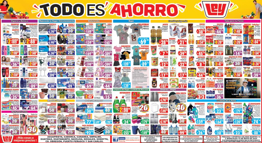 Catálogo Casa Ley en Ciudad Obregón | Todo es ahorro | 15/5/2024 - 15/5/2024