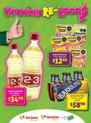 Ofertas de Supermercados en Zapopan | Precios Re- Locos Mercado de Soriana Express | 16/5/2024 - 22/5/2024