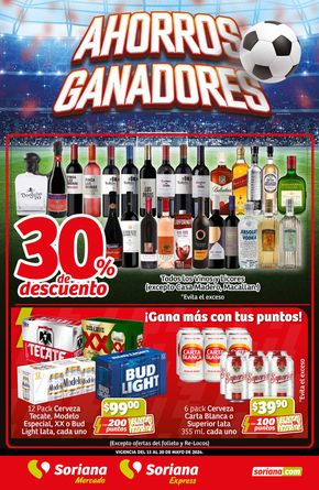Catálogo Soriana Express en Guamúchil | Ahorros ganadores Mercado | 16/5/2024 - 20/5/2024