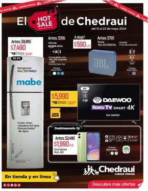 Ofertas de Supermercados en Acayucan | El Hot Sale de Chedraui de Chedraui | 16/5/2024 - 23/5/2024