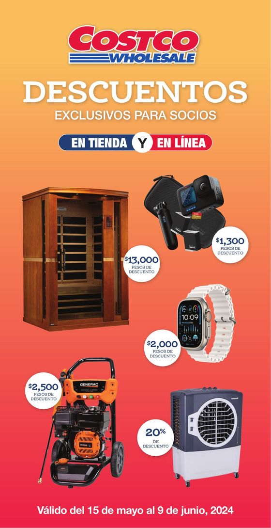 Catálogo Costco en Ensenada (Baja California) | Cuponera Costco | 17/5/2024 - 9/6/2024