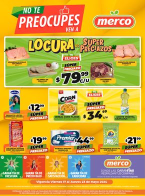 Catálogo Merco en Monclova | Locura de Súper Preciazos | 17/5/2024 - 23/5/2024