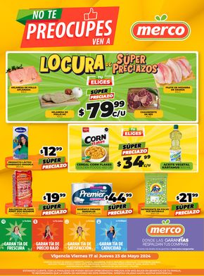 Ofertas de Supermercados en Santa Catarina (Nuevo León) | Locura de Súper Preciazos de Merco | 17/5/2024 - 23/5/2024