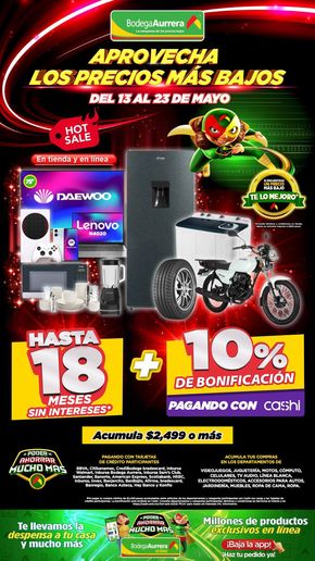 Ofertas de Supermercados en Ocotlán (Jalisco) | Bodega Aurrera - Hot Sale de Bodega Aurrera | 17/5/2024 - 23/5/2024