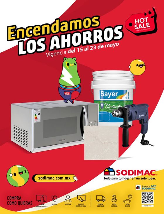 Catálogo Sodimac Homecenter en Naucalpan (México) | Sodimac - Hot Sale | 17/5/2024 - 23/5/2024
