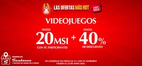Ofertas de Tiendas Departamentales en Ciudad del Carmen (Campeche) | Las ofertas más hot - Videojuegos de Sanborns | 17/5/2024 - 23/5/2024