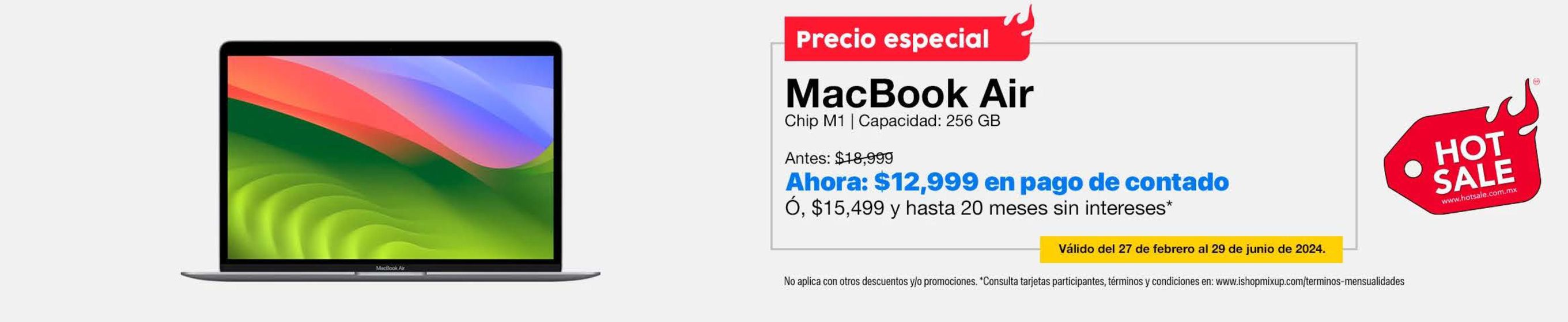 Catálogo iShop Mixup en Mérida | Hot Sale - MacBook Air  | 17/5/2024 - 29/6/2024