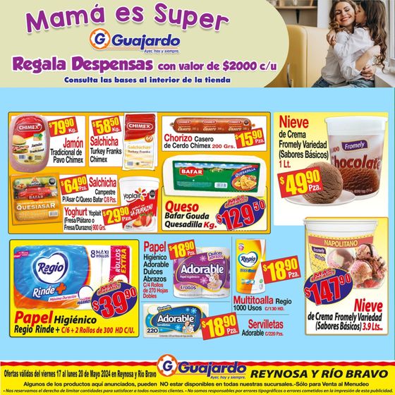 Catálogo Guajardo | Mamá es super | 17/5/2024 - 20/5/2024