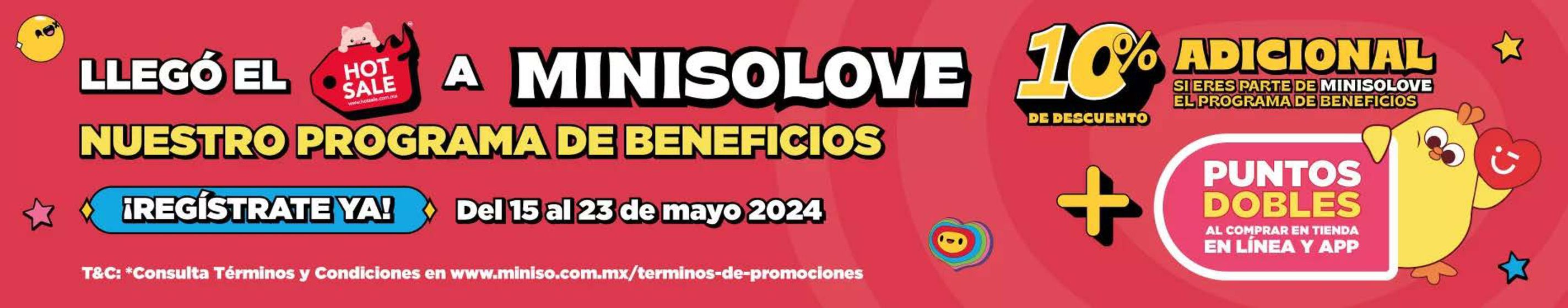 Catálogo Miniso en Monterrey | Hot Sale | 17/5/2024 - 23/5/2024