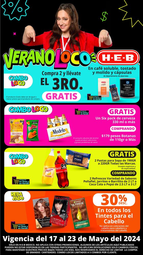 Catálogo HEB en Santiago de Querétaro | HEB - Verano Loco | 20/5/2024 - 23/5/2024