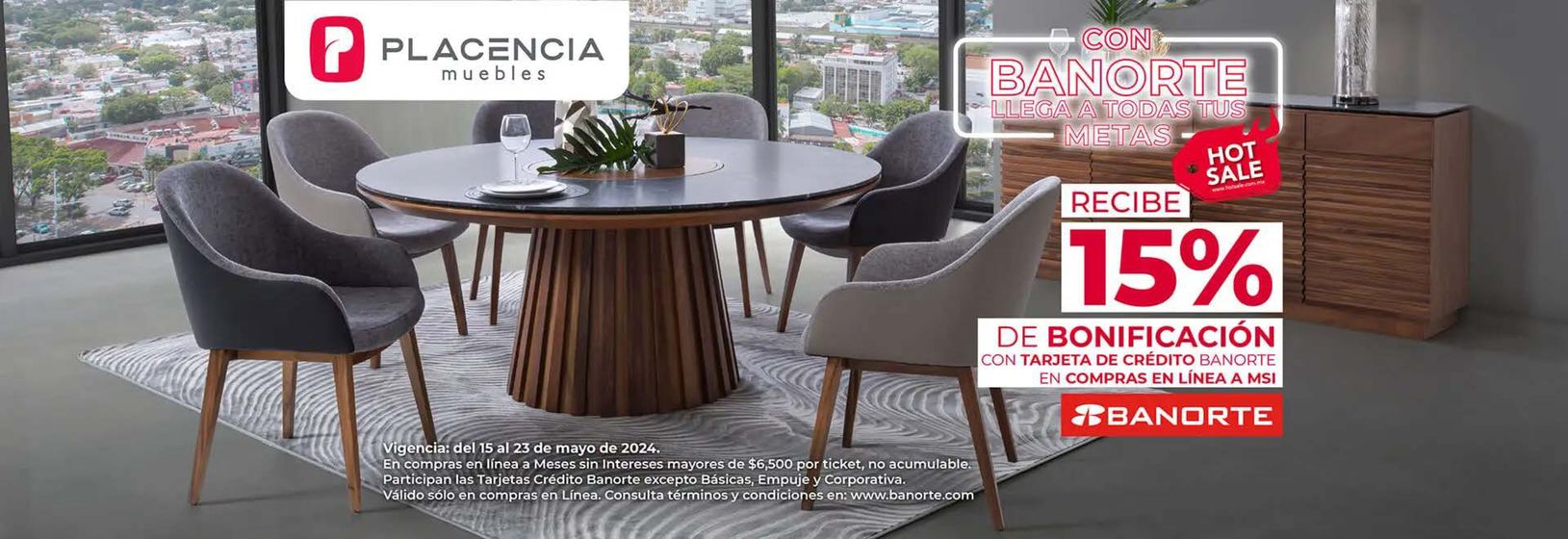 Catálogo Muebles Placencia en Guadalajara | Hot Sale | 20/5/2024 - 23/5/2024