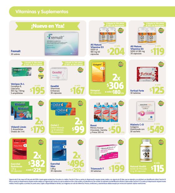 Catálogo Farmacias YZA en Zapopan | Veranyzate con YZA | 23/5/2024 - 19/6/2024