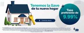 Ofertas de Bancos y Servicios en Jardines de la Silla | Tenemos la llave de Banca Mifel | 22/5/2024 - 31/10/2024