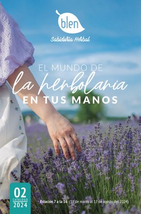 Ofertas de Farmacias y Salud en Los Mochis | El mundo de herbolaria en tus manos de Blen | 22/5/2024 - 17/8/2024