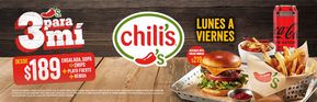 Ofertas de Restaurantes en Fuentes del Valle | Lunes a Viernes de Chili's | 22/5/2024 - 31/8/2024