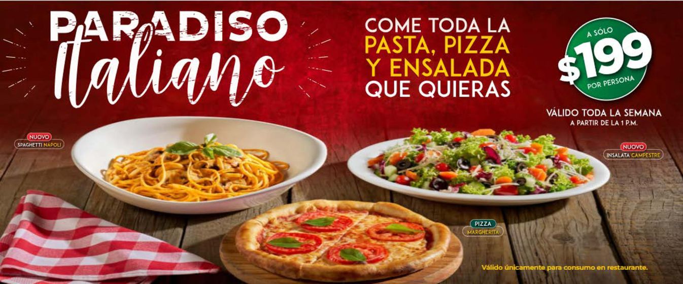 Catálogo Italianni's Pizza | Paradiso Italiano | 22/5/2024 - 31/8/2024