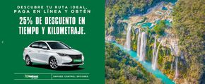 Ofertas de Autos en Navolato | 25% de descuento en tiempo y kilometraje de National car rental | 22/5/2024 - 15/12/2024