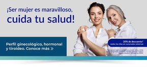 Ofertas de Farmacias y Salud en Iztacalco | 20% de descuento de Médica Sur | 22/5/2024 - 30/6/2024