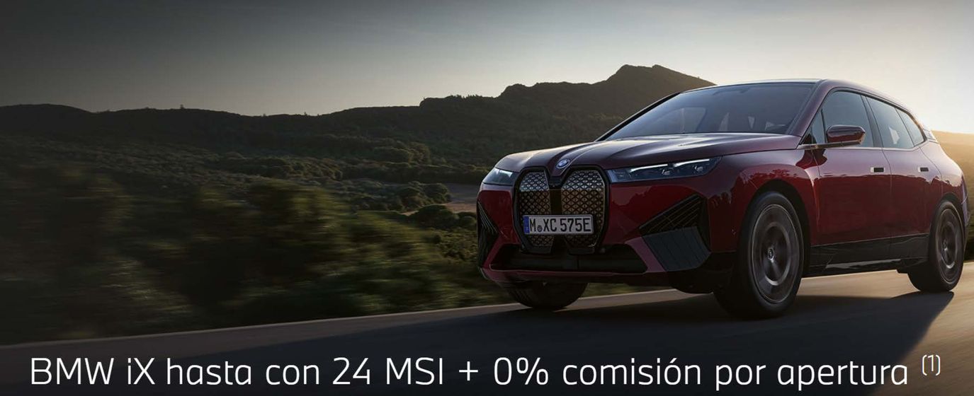 Catálogo BMW en Monterrey | BMW iX hasta 24 MSI | 22/5/2024 - 31/12/2024