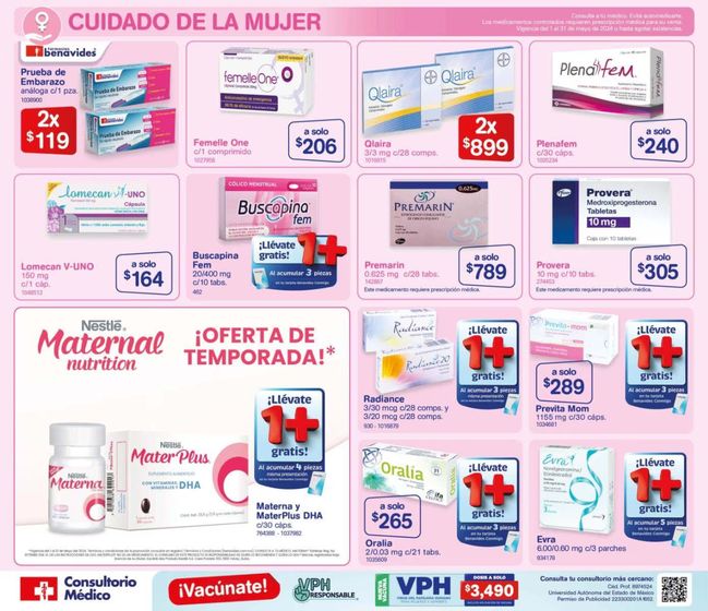 Catálogo Farmacias Benavides en Santa Catarina (Nuevo León) | Folleto de Mayo | 22/5/2024 - 31/5/2024